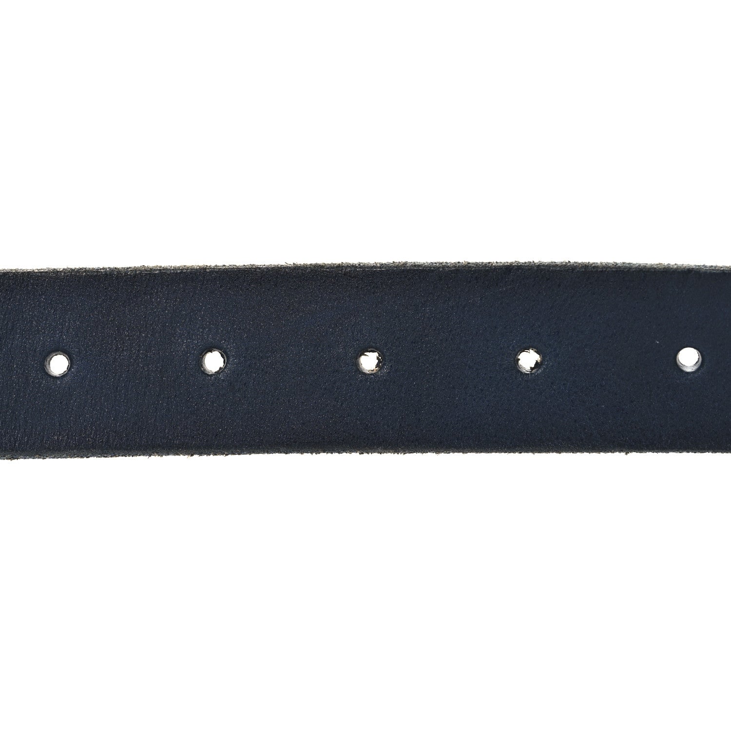 Gucci Cuoio Toscano Nickel Double G 30mm Belt 75 30 Blue 3 of 5
