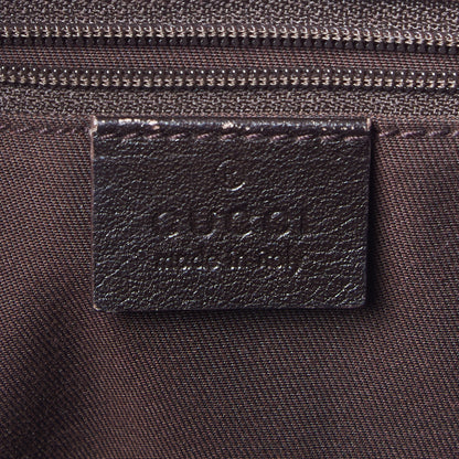 Gucci Monogram Medium New Ladies Web Tote Ebony 8 of 9