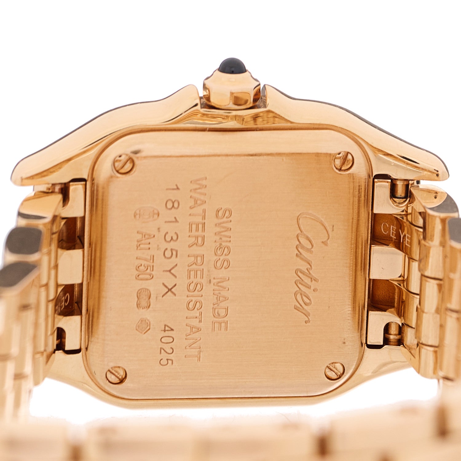 Cartier 18K Pink Gold 22mm Panthere Quartz Watch 1849094