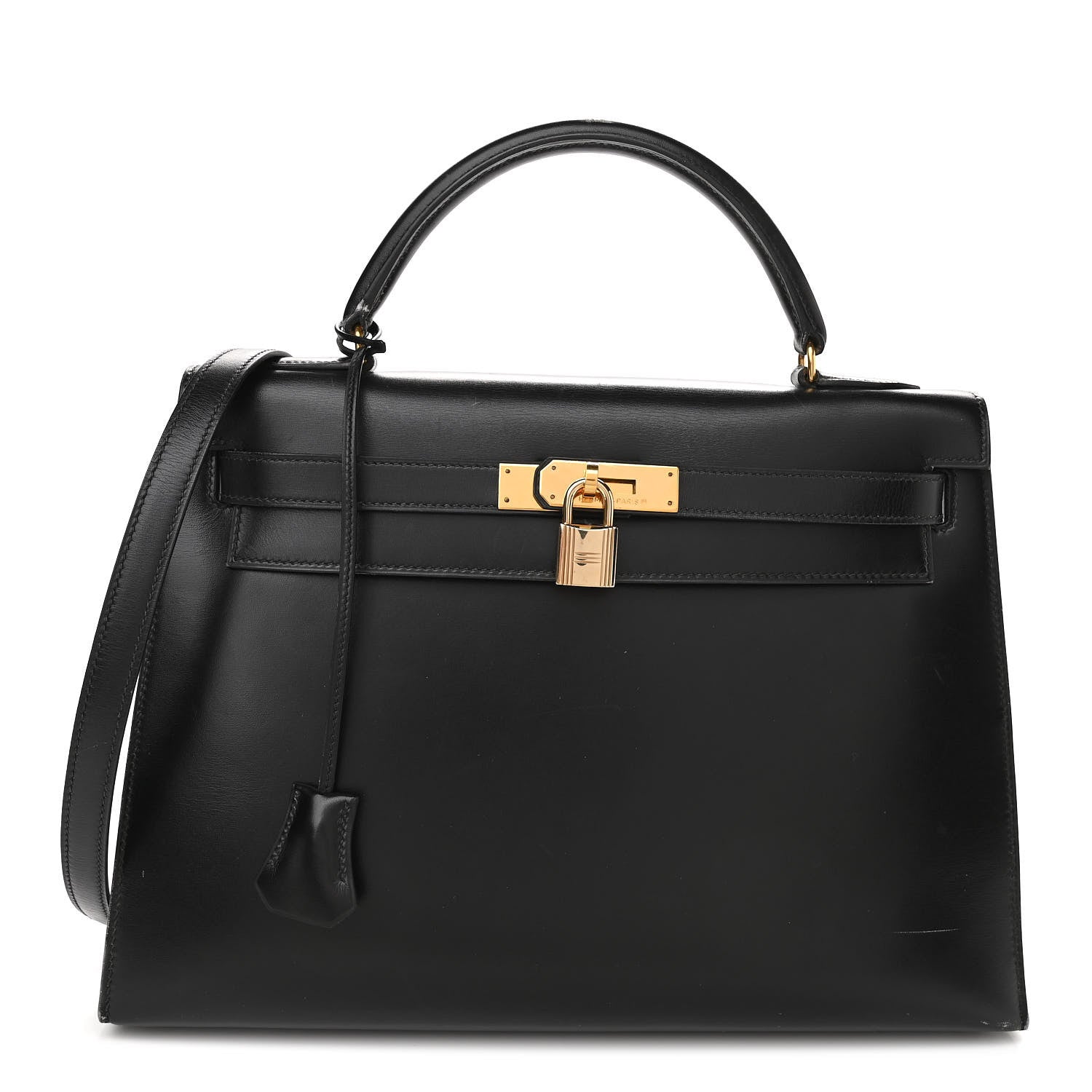 Hermes Box Kelly Sellier 32 Black 1 of 14
