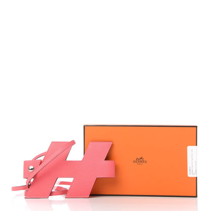 Hermes Chevre H Tag Phone Case Rose Lipstick 10 of 10