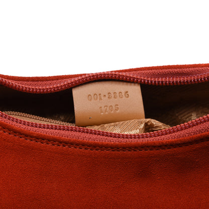 Gucci Suede Small Hobo Orange 9 of 15