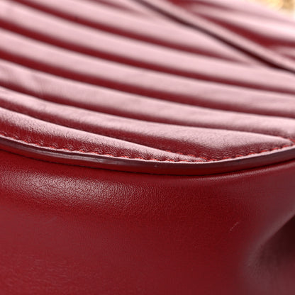 Chloe Calfskin Quilted Mini Drew Bijou Shoulder Bag Red 11 of 22