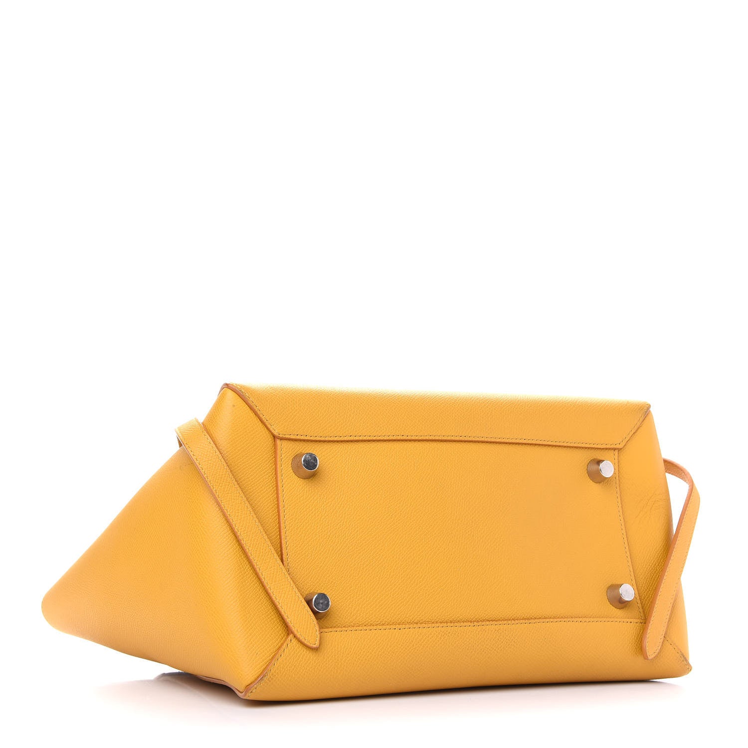 Celine Grained Calfskin Mini Belt Bag Sun Yellow 4 of 11