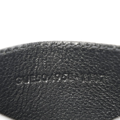 Saint Laurent Calfskin Y Quilted Monogram LouLou Credit Card Case Black 7 of 11