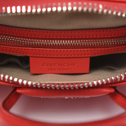 Givenchy Sugar Goatskin Mini Antigona Medium Red 6 of 10
