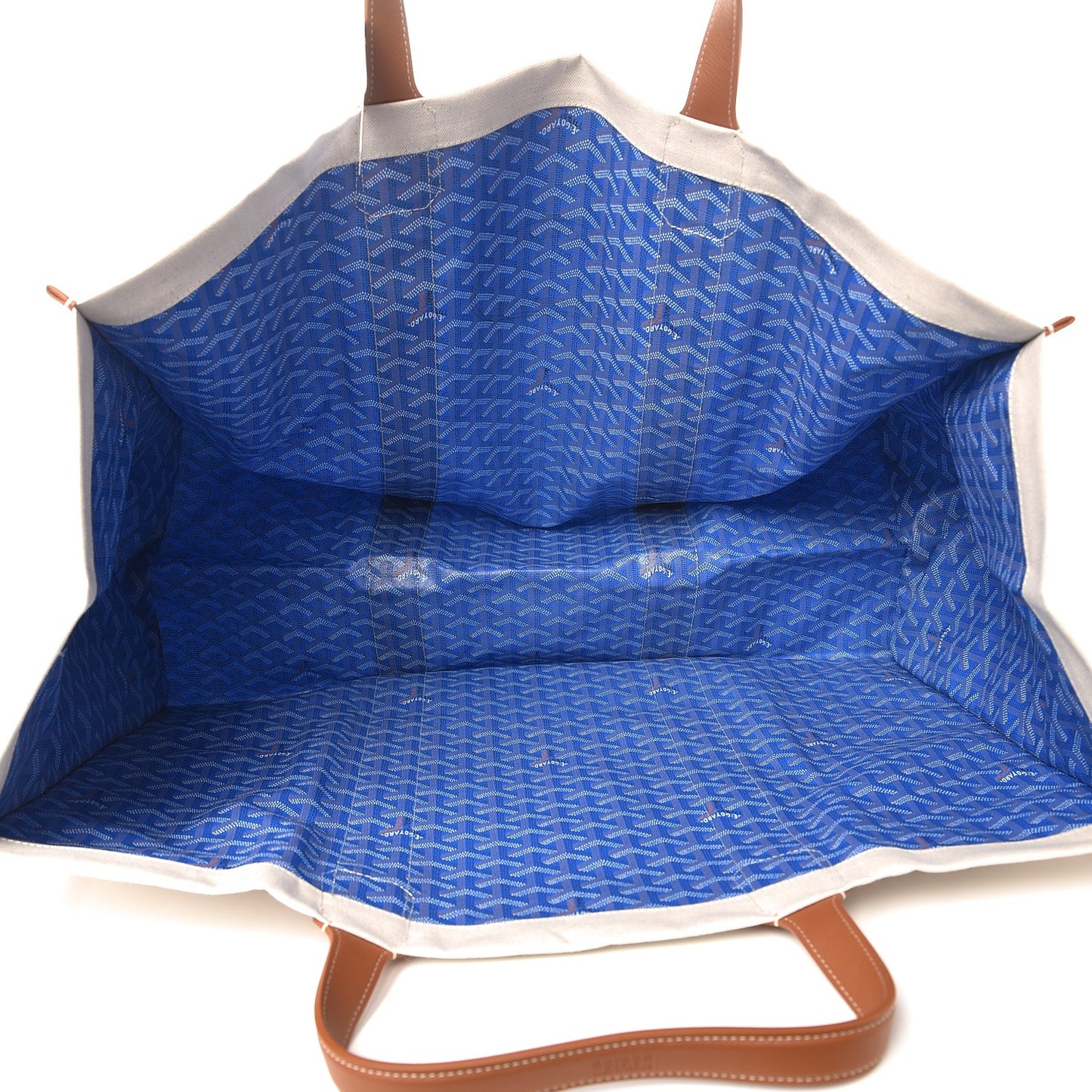 Goyardine Reversible Mediterranee Saint-Tropez Sky Blue