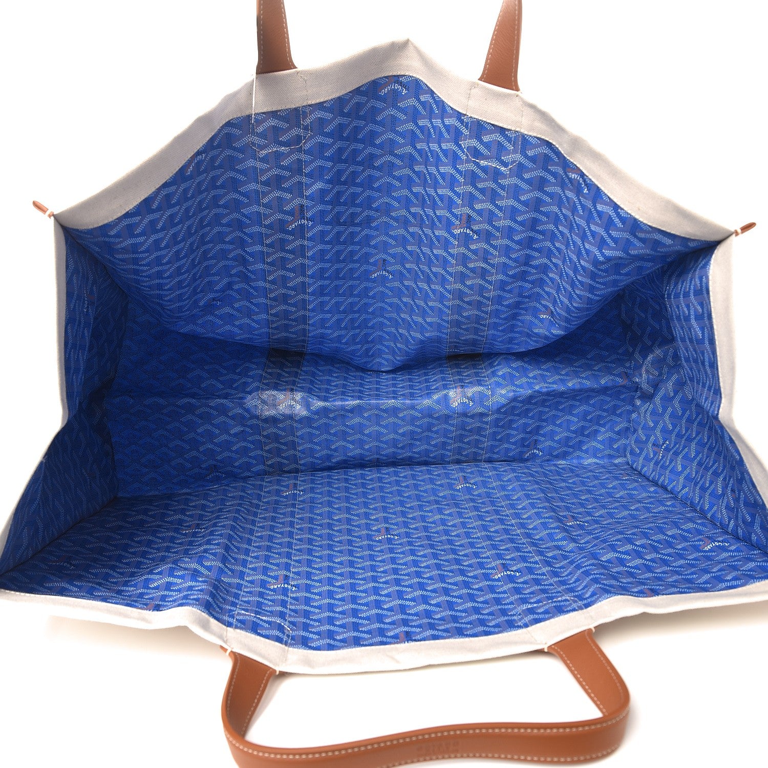 Goyard Goyardine Reversible Mediterranee Saint-Tropez Sky Blue 5 of 7