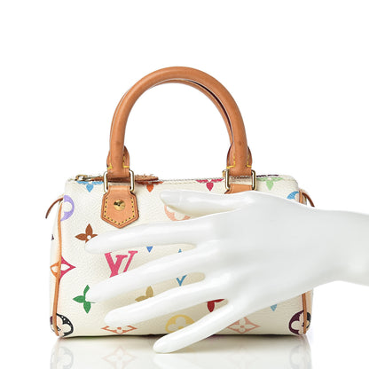 Louis Vuitton Monogram Multicolor Mini Sac HL Speedy White 2 of 11