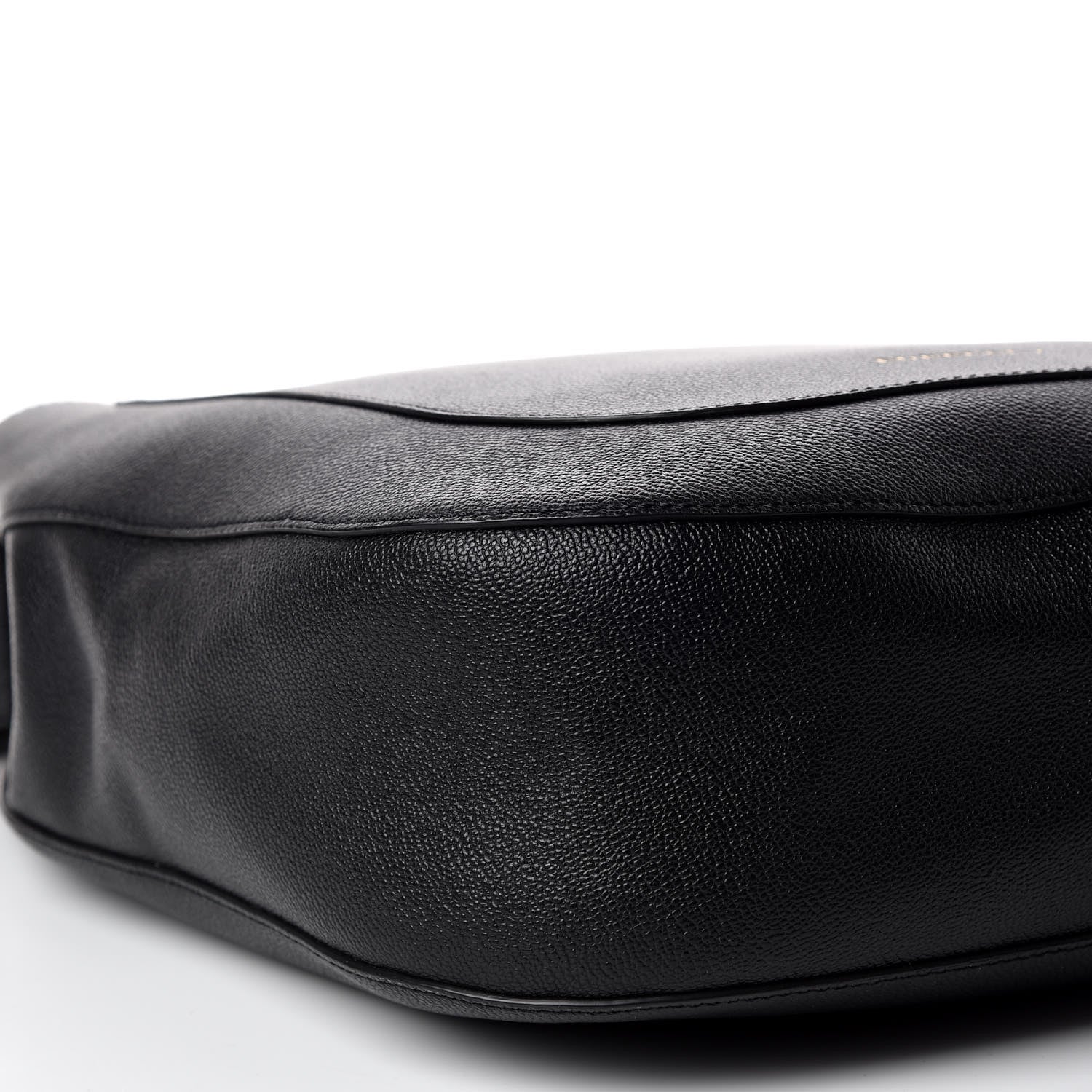 Burberry Soft Grainy Calfskin Studded Small Elmstone Hobo Black 5 of 9