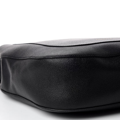Burberry Soft Grainy Calfskin Studded Small Elmstone Hobo Black 5 of 9