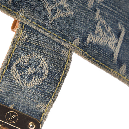 Louis Vuitton Monogram Denim Agenda PM Blue 10 of 12