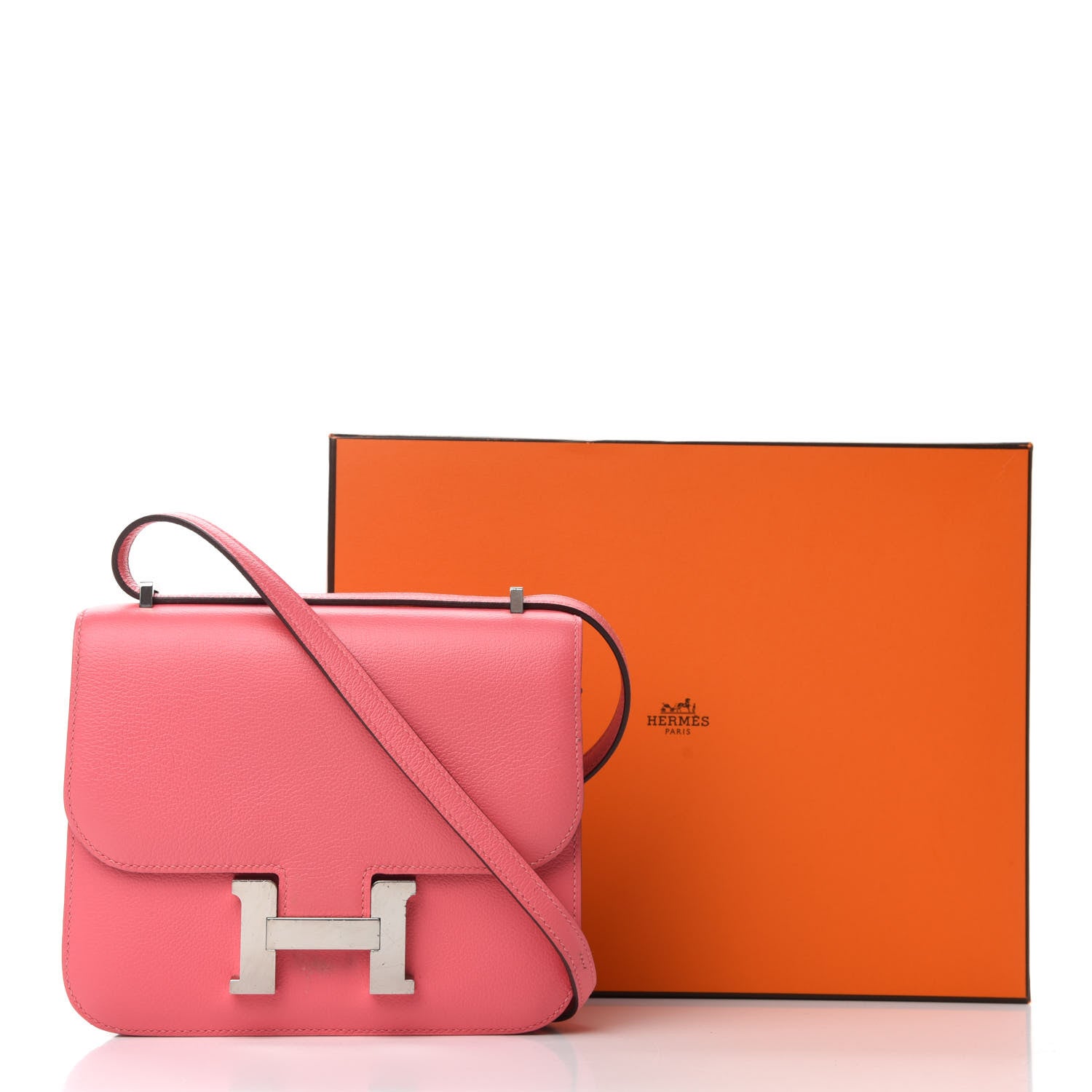 Hermes Evercolor Constance 18 Rose Azalee 13 of 13