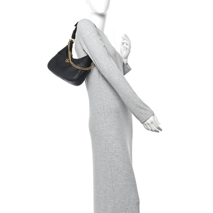 Gucci Goatskin Small Aphrodite Shoulder Bag Black 2 of 14