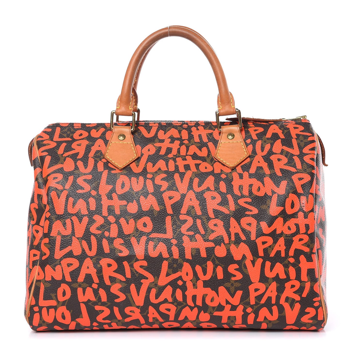 Monogram Graffiti Speedy 30 Orange