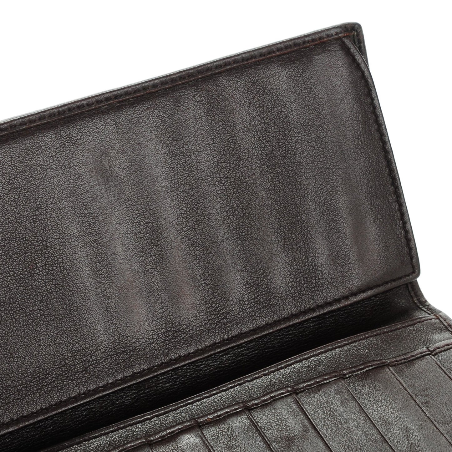 Guccissima Hysteria Continental Wallet Chocolate