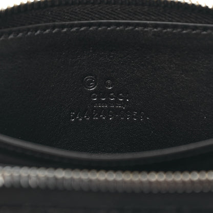 Gucci Microguccissima Zip Around Card Case Black 6 of 8