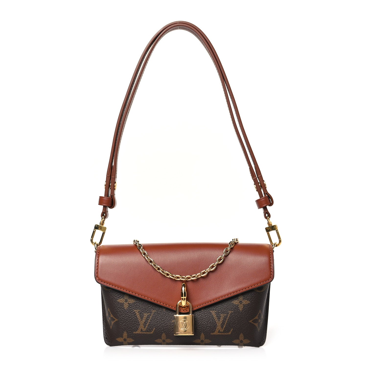Louis Vuitton Monogram Padlock On Strap Caramel 1 of 8