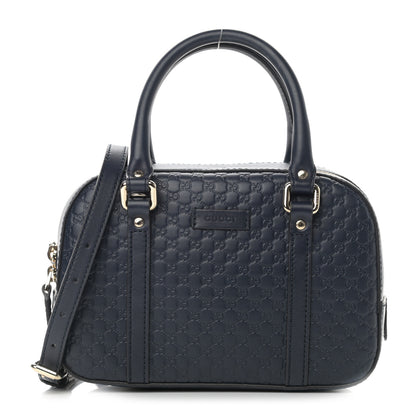 Gucci Soft Microguccissima Small Crossbody Bag Blue 1 of 14