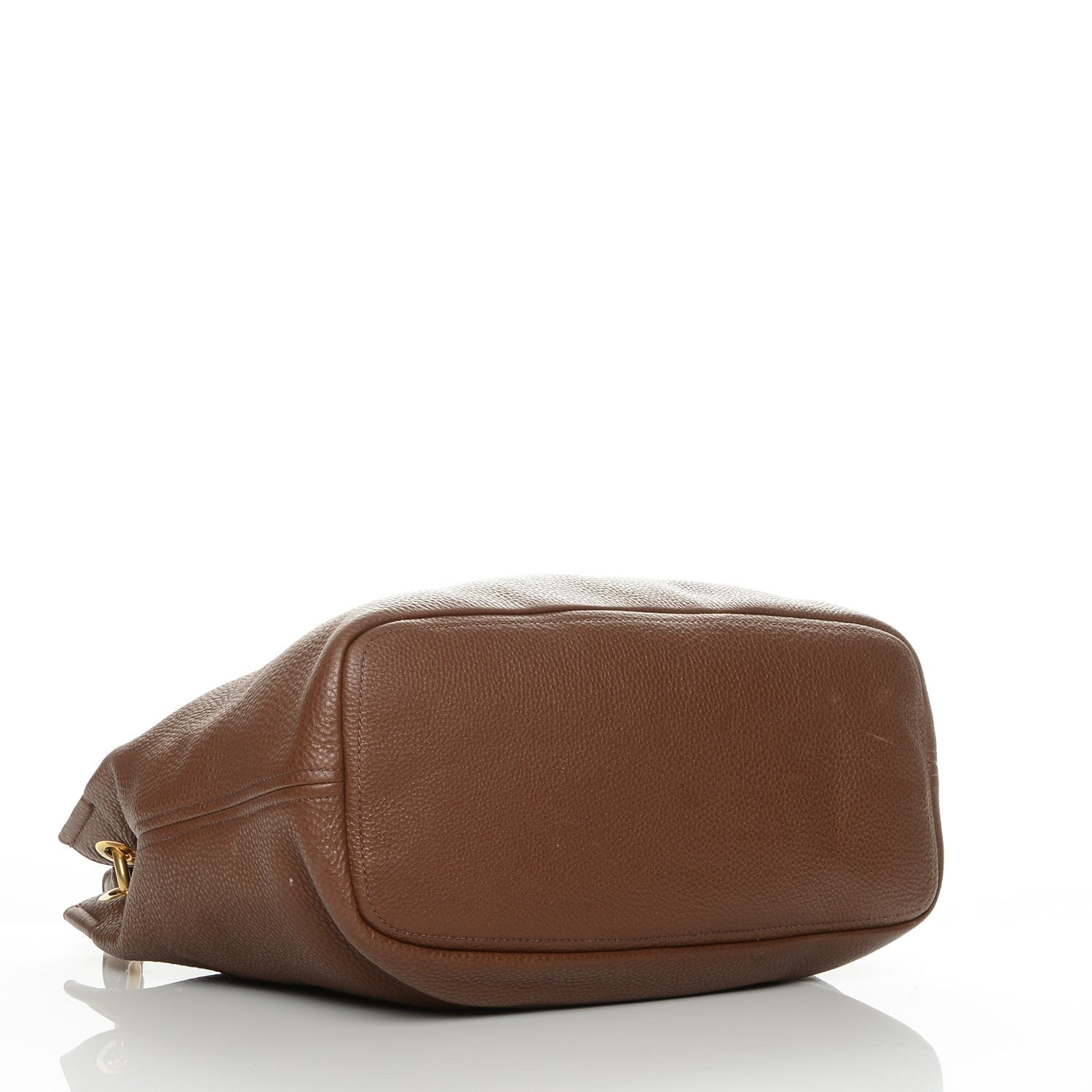 Prada Vitello Daino Hobo Palissandro 4 of 6
