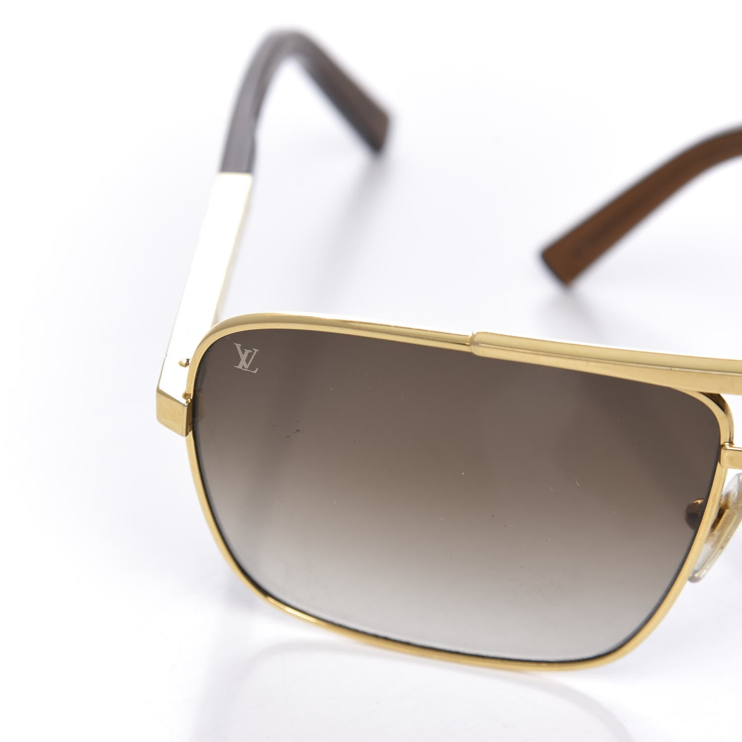 Louis Vuitton Attitude Sunglasses Z0259U Gold 7 of 7