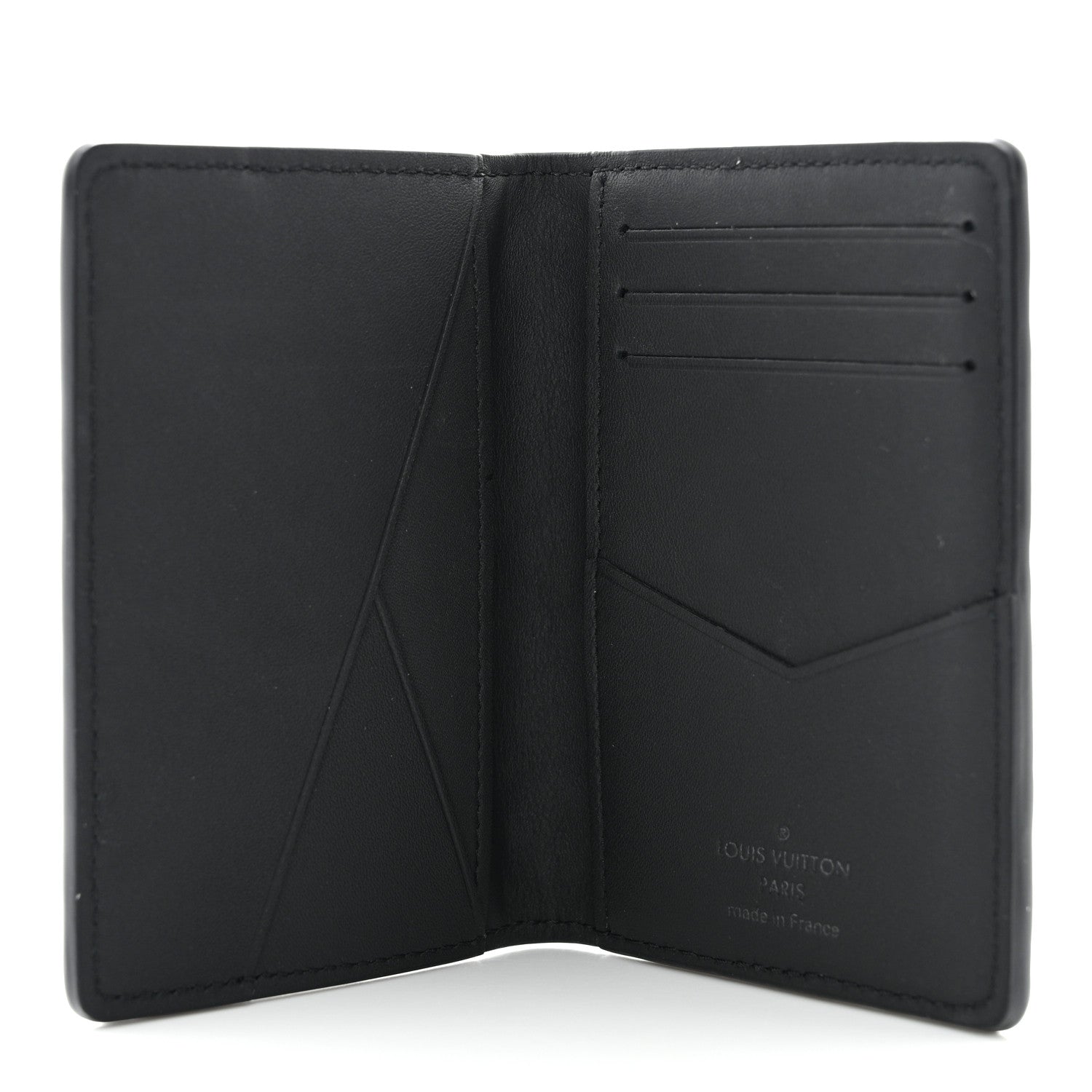 Louis Vuitton Taurillon Monogram Pocket Organizer Black 5 of 6