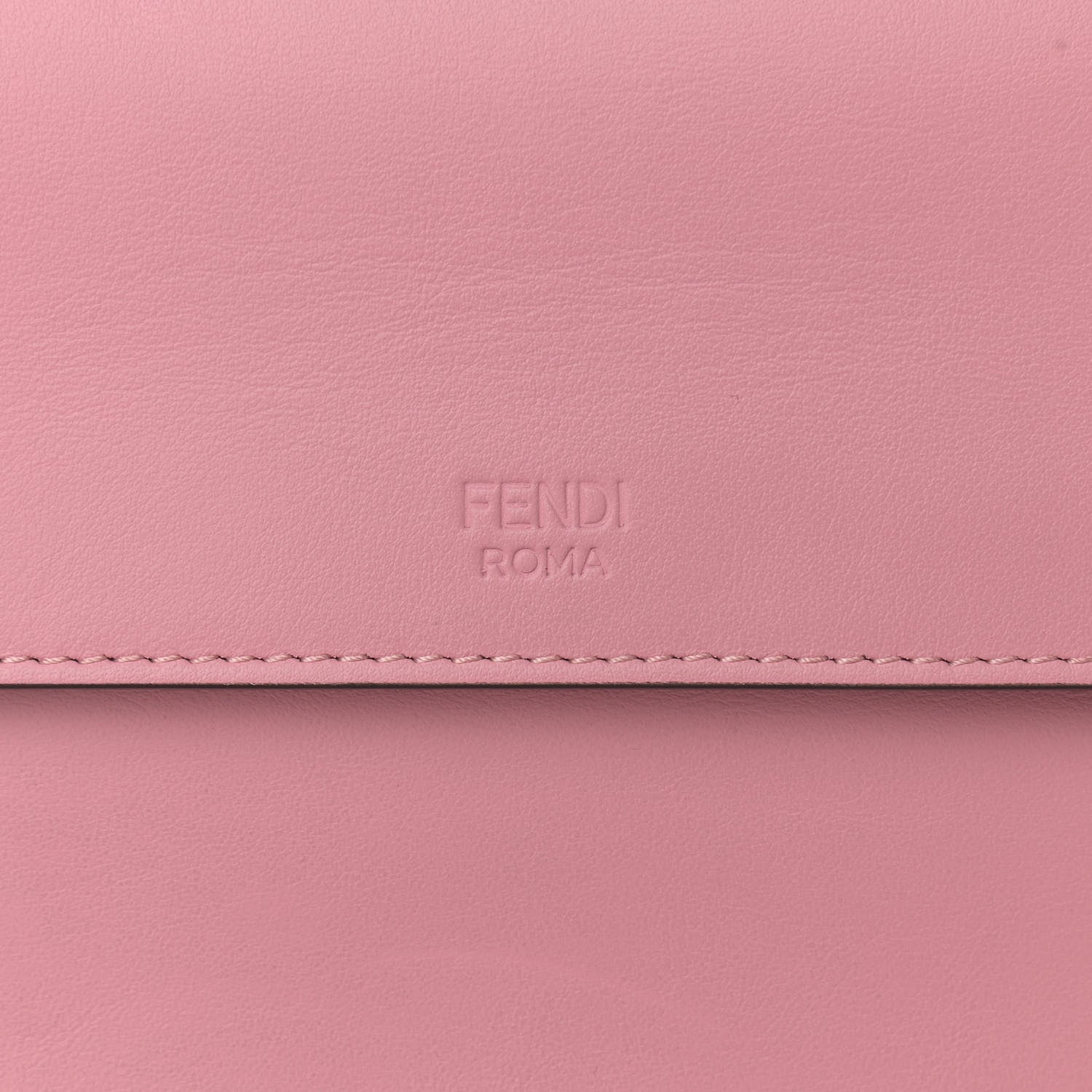 Fendi Vitello Century Opaco F is Fendi Kan I Shoulder Bag Rosa Blossom 8 of 10