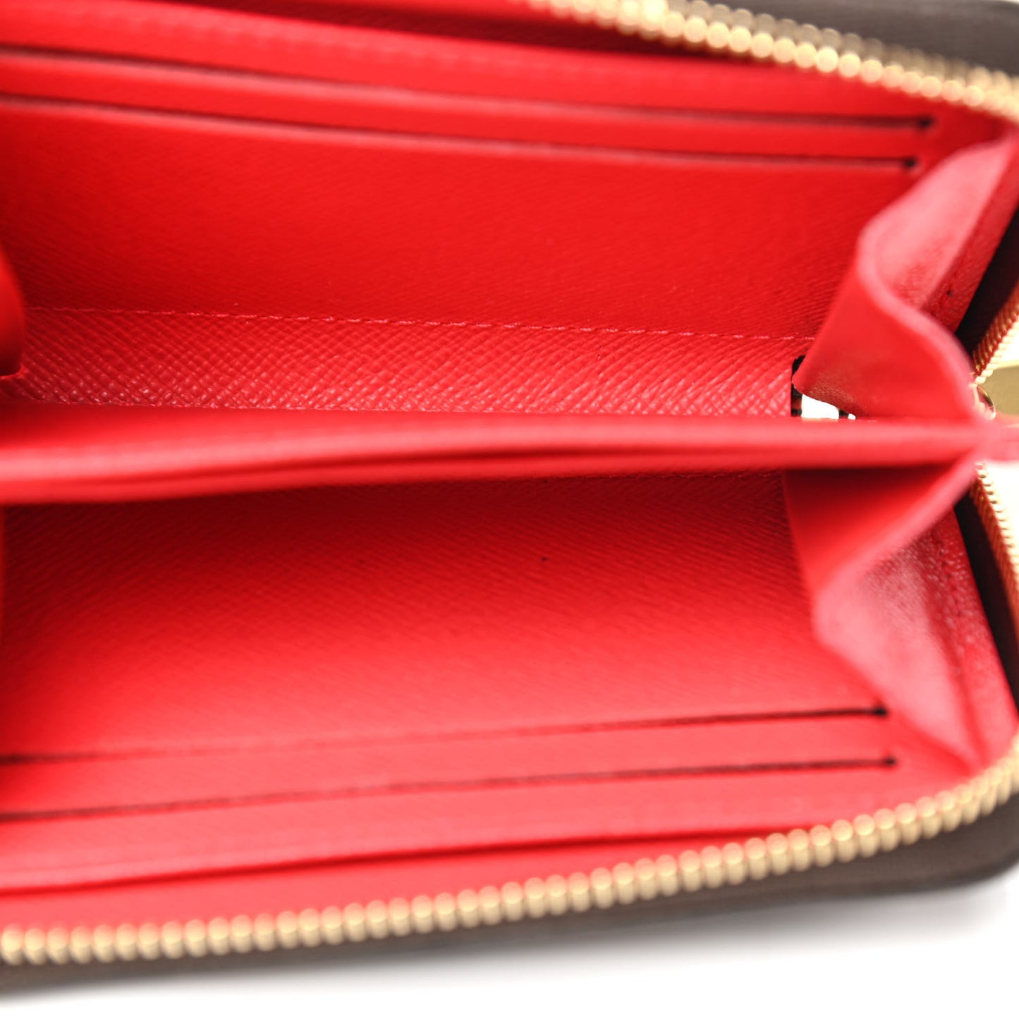 Damier Ebene 2021 Christmas Animation London Zippy Coin Purse Red