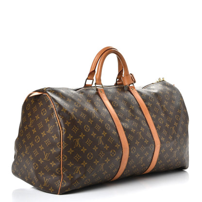 Louis Vuitton Monogram Keepall 55 3 of 16