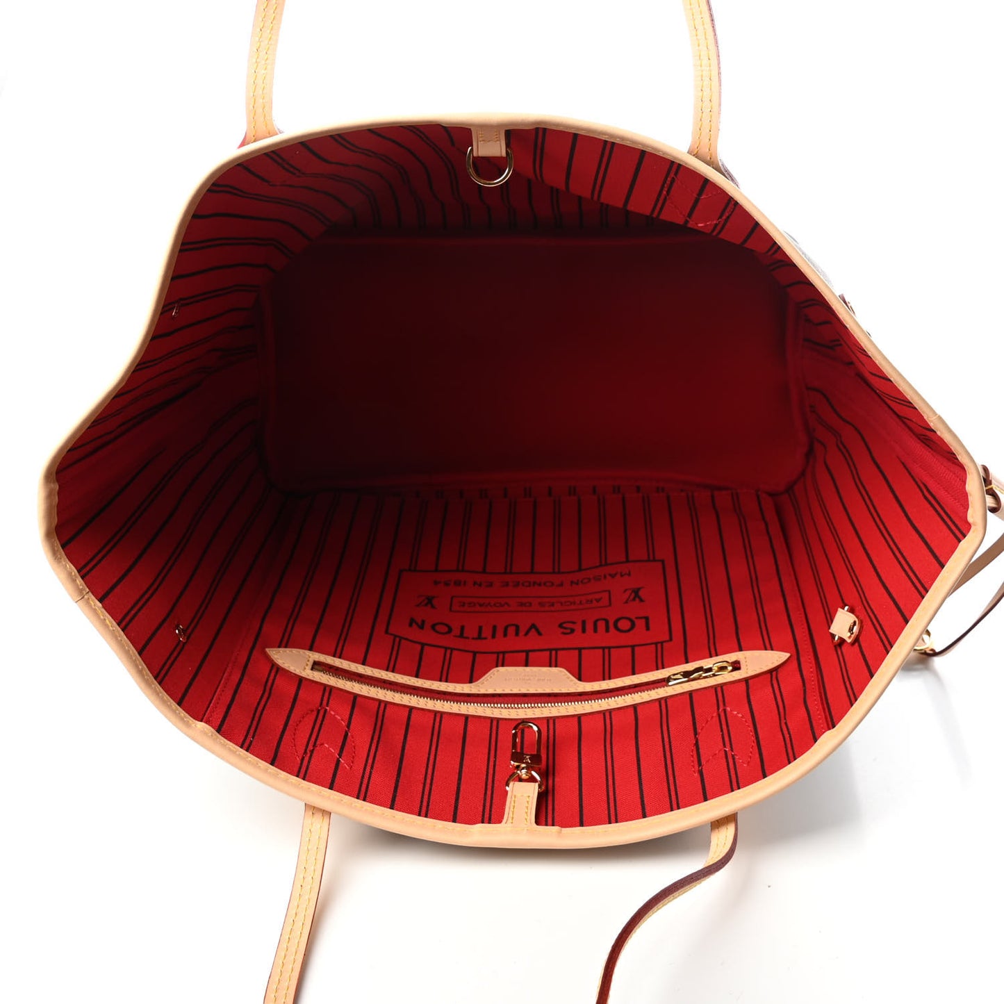 Monogram Neo Neverfull MM Cherry