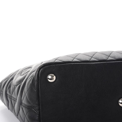 Chanel Calfskin Quilted Large Cambon Tote Black 9 of 12