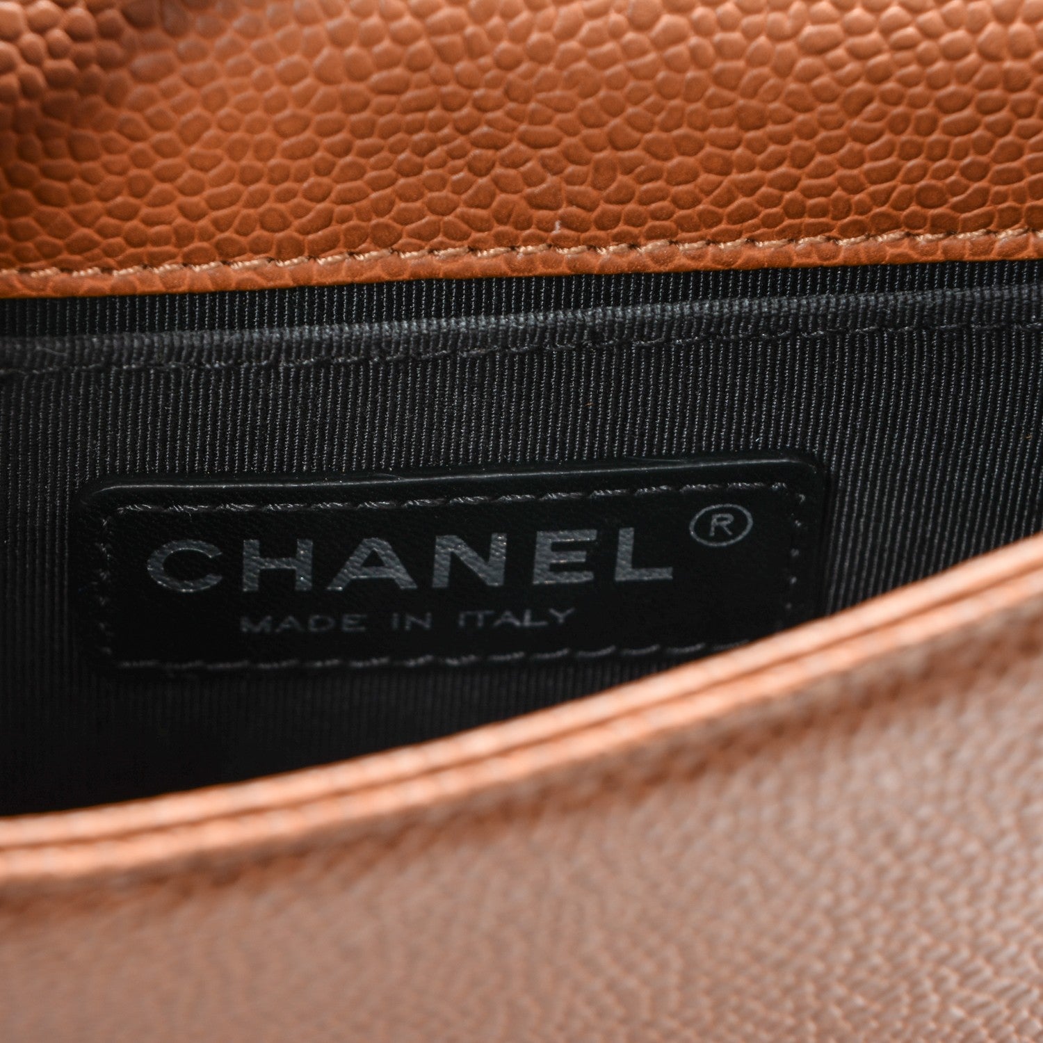 Chanel Caviar Mini Dallas Boy Brick Flap Brown 7 of 8