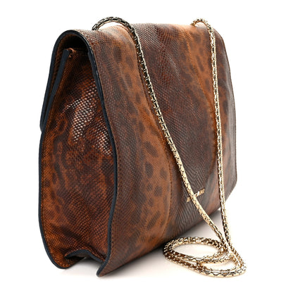 Bulgari Karung Serpenti Forever Medium Shoulder Bag Brown 3 of 11