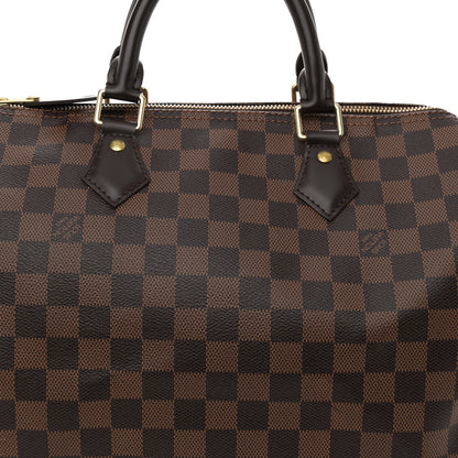 Louis Vuitton Damier Ebene Speedy 30 8 of 10
