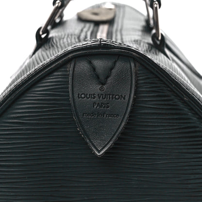 Louis Vuitton Epi Speedy 25 Black 7 of 14