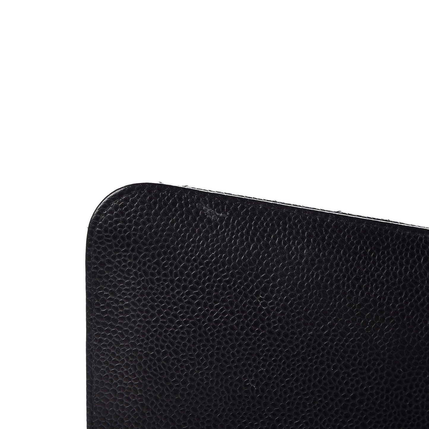 Caviar Quilted Maxi Double Flap Black