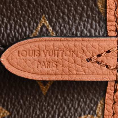 Louis Vuitton Monogram Calfskin Neo Neverfull Inside Out MM Tan 12 of 19