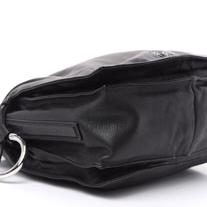 Loewe Calfskin Drawstring Bag Black 7 of 9