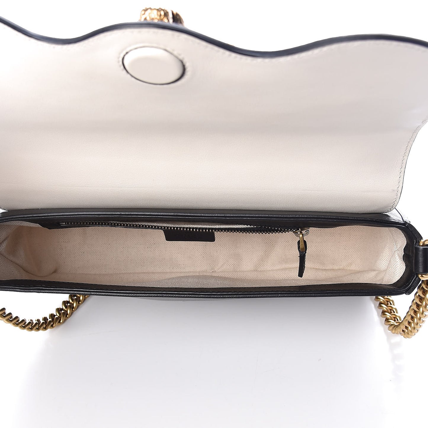 Nappa Studded Tiger Broadway Chain Shoulder Bag Multicolor