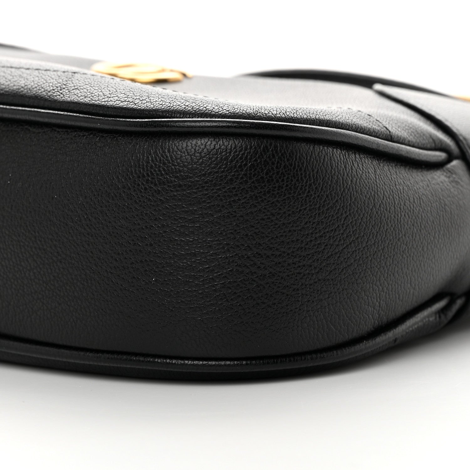 Gucci Goatskin Small Aphrodite Shoulder Bag Black 9 of 13