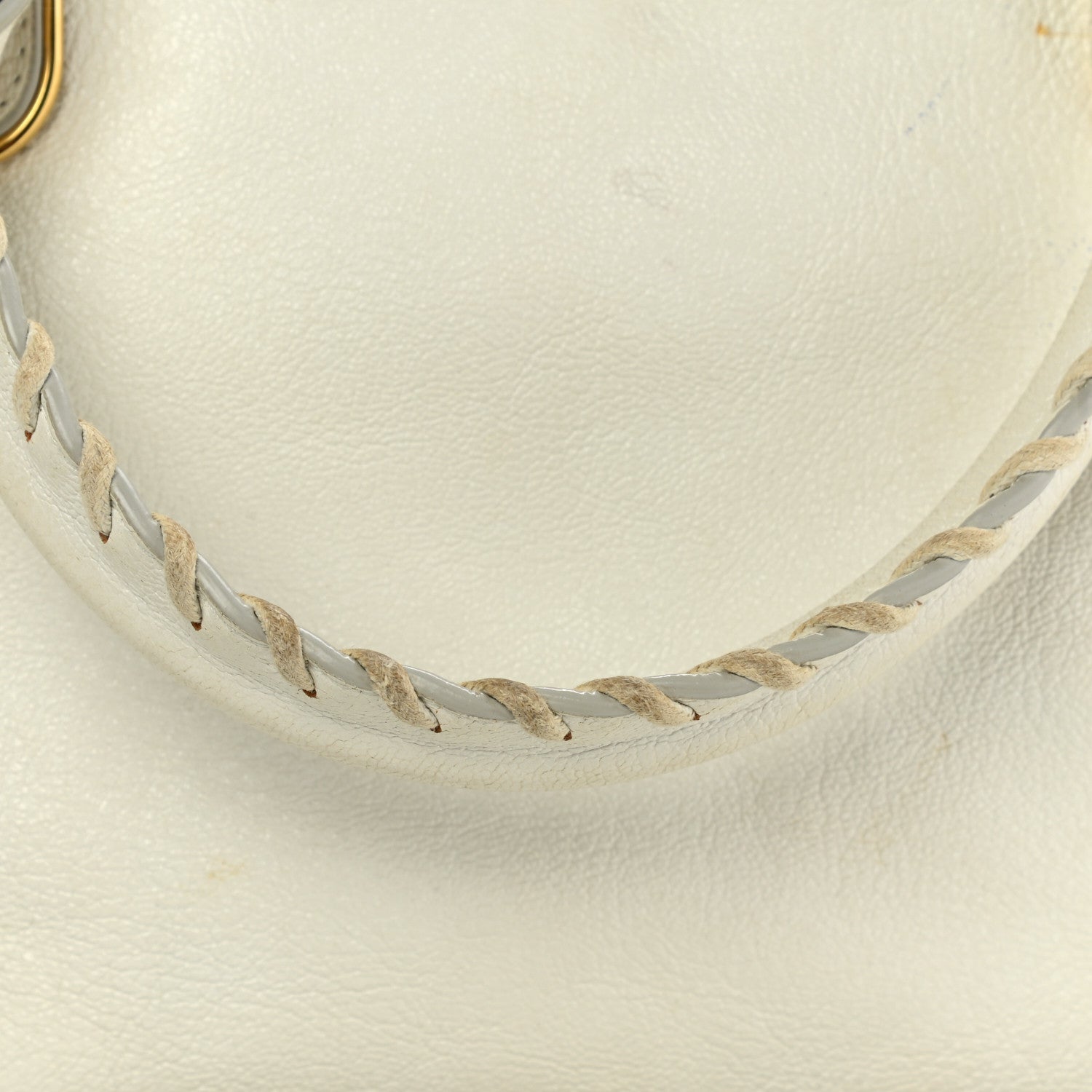 Balenciaga Chevre Gold Metallic Edge Hardware City White 15 of 15