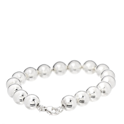 Tiffany Sterling Silver 10mm HardWear Ball Bracelet 3 of 5