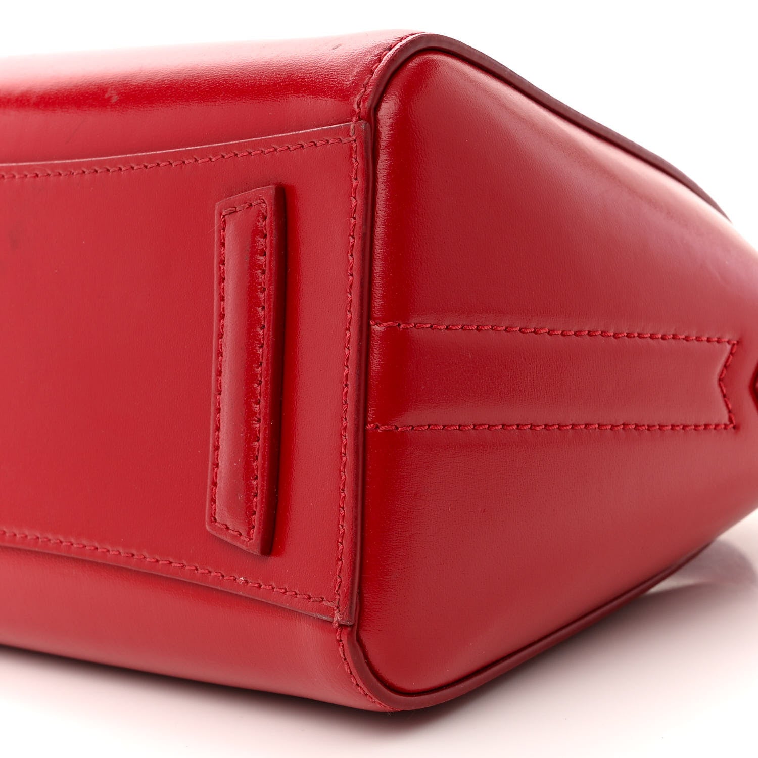 Givenchy Shiny Lord Calfskin Mini Antigona Dark Red 10 of 18