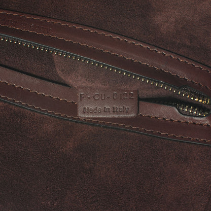 Celine Natural Calfskin Medium Phantom Luggage Burgundy 7 of 7