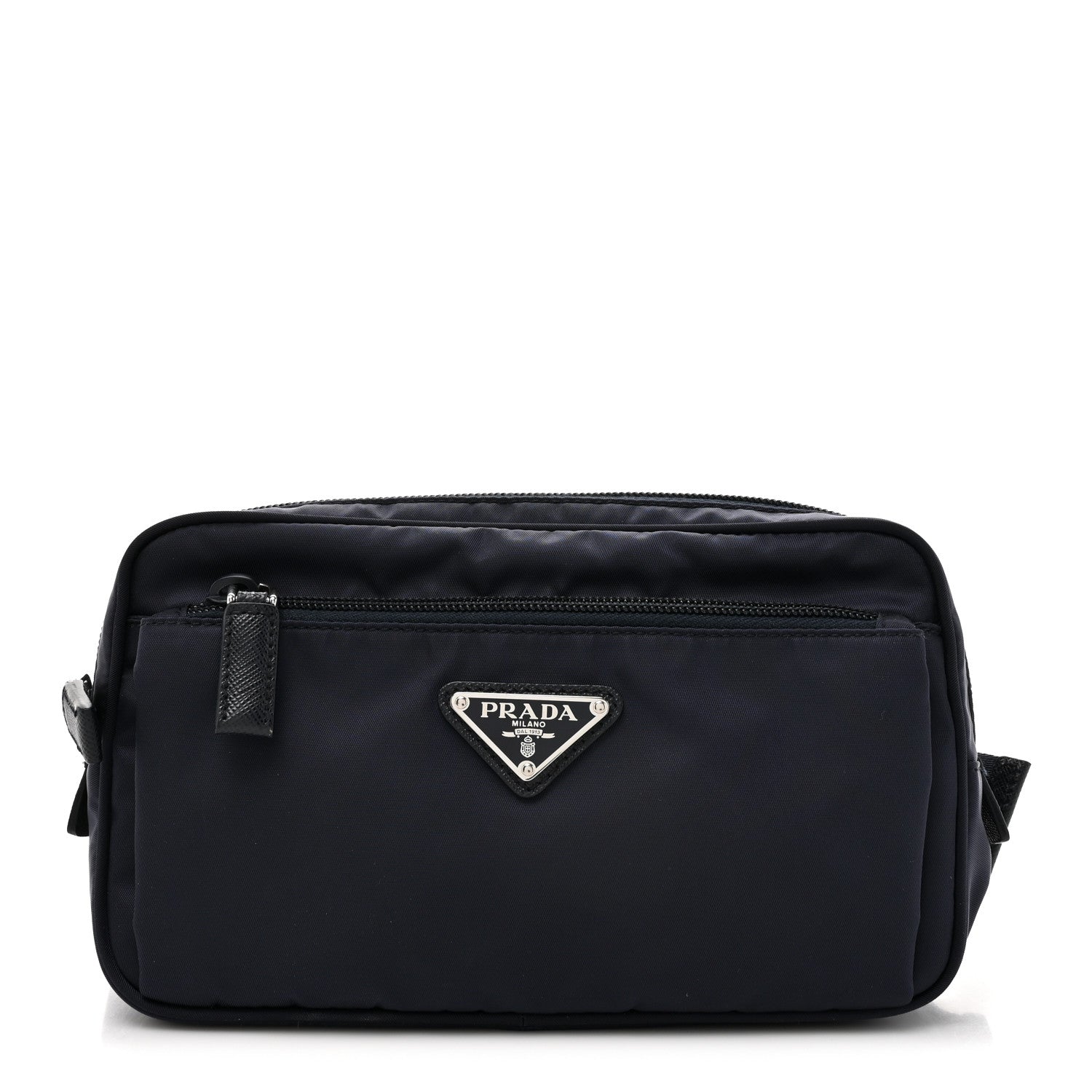 Prada Re-Nylon Saffiano Belt Bag Navy 1 of 11