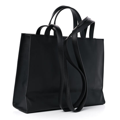 Telfar Vegan Leather Medium Shopping Bag Black 3 of 8