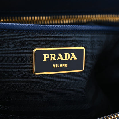 Prada Saffiano Lux Medium Galleria Double Zip Tote Blue 6 of 11