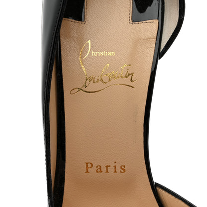 Christian Louboutin Patent Iriza 100 Pumps 40 Black 6 of 8