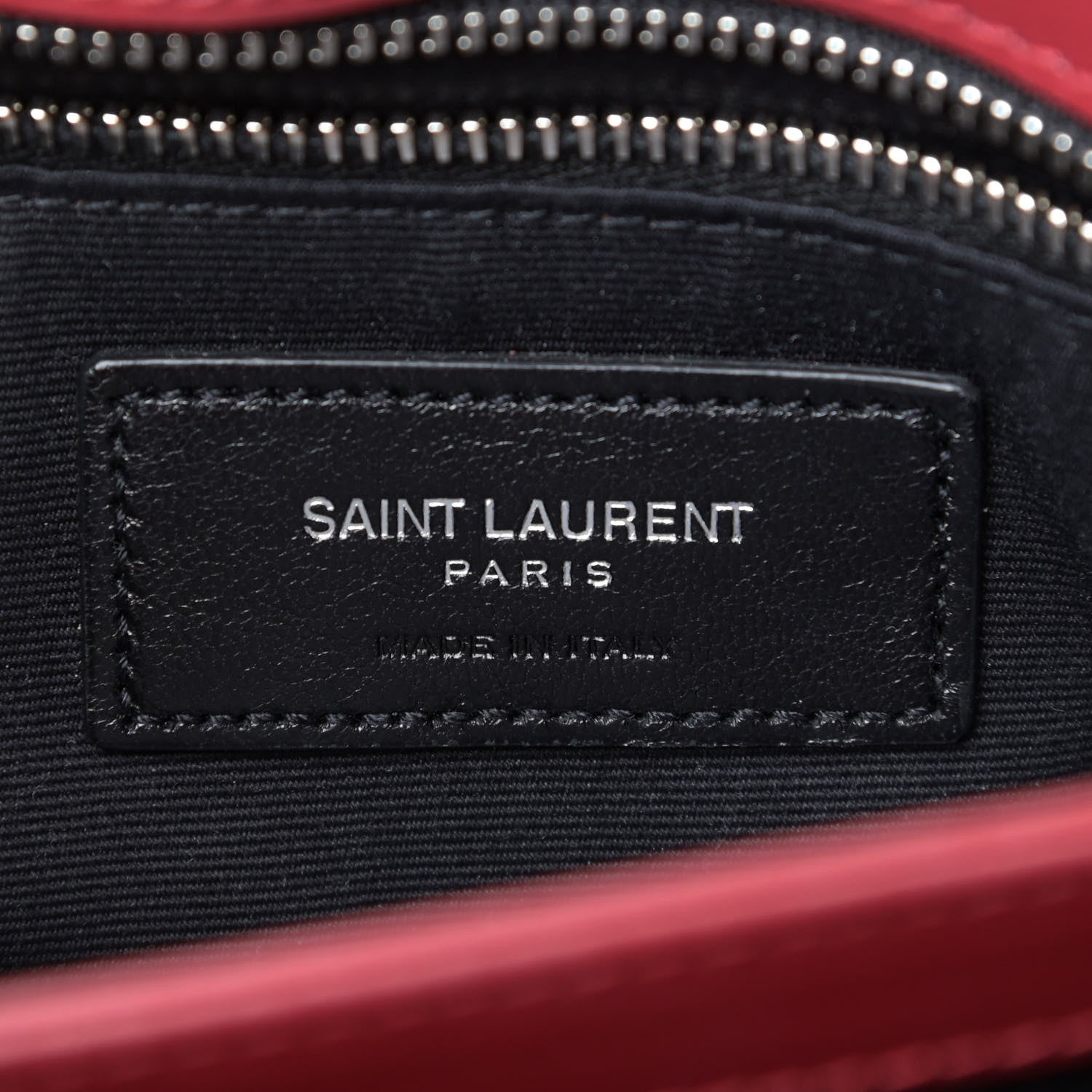 Saint Laurent Calfskin Y Quilted Monogram Toy Loulou Crossbody Bag New Lipstick 9 of 11