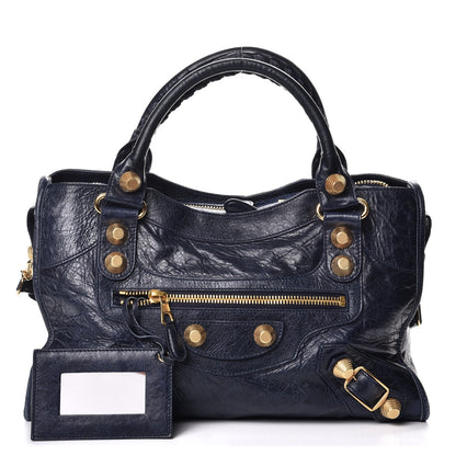 Balenciaga Agneau Giant 21 Gold Hardware City Marine 1 of 9